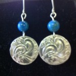 How TO make Silver Clay Earrings